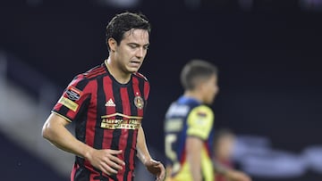 Erick Torres of Atlanta during the game Atlanta United (USA) vs Club America (MEX), corresponding to the second leg match of the Quarterfinals of the Scotiabank Champions League CONCACAF 2020, at Exploria Stadium, on December 16, 2020.

<br><br>

Erick Torres de ATlanta durante el partido Atlanta United (USA) vs Club America (MEX), correspondiente al partido de vuelta de los Cuartos de Final de la Scotiabank Liga de Campeones CONCACAF 2020, en el Exploria Stadium, el 16 de Diciembre de 2020.