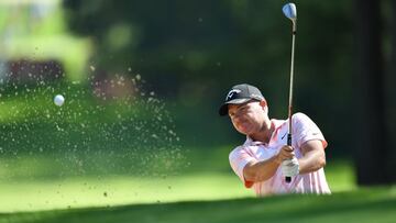 James Morrison en el d&iacute;a 1 del Omega European Masters en Crans-sur-Sierre.