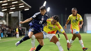 Colombia se despide del Mundial Sub-17 al caer goleada frente a Japón