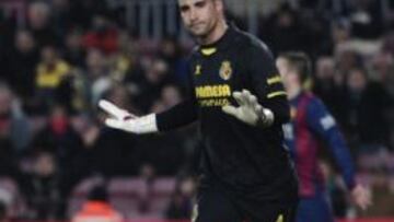 Sergio Asenjo, guardameta del Villarreal