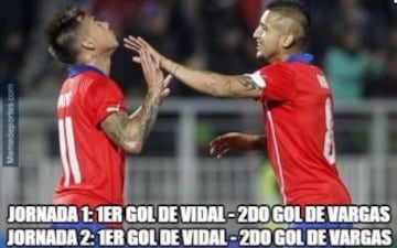 Los memes que dejó el empate de Chile