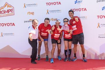 Se ha celebrado en Madrid la primera edición de la carrera 'Rompe tus barreras'.