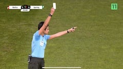 First ever white card shown in soccer: what does it mean?