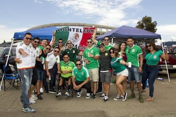 Así se vive el México vs El Salvador en el Qualcomm Stadium