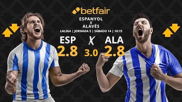 RCD Espanyol vs. Deportivo Alavés: horario, dónde ver, pronósticos y clasificación