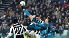 Cristiano a Buffon tras la chilena con el Real Madrid: "No está mal para uno de 33 años, ¿no?"