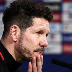 Simeone: "Nos quedamos pocos pero estamos unidos"