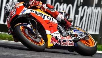 Marc M&aacute;rquez en el Red Bull Ring.