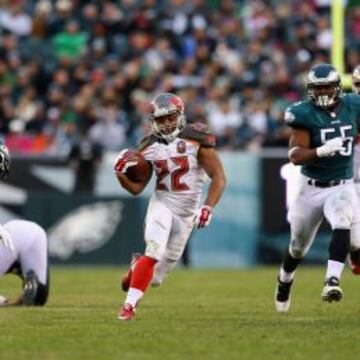 Doug Martin, corredor de Tampa Bay Buccaneers, está realizando una espectacular temporada. ¿Será el comeback player of the year?