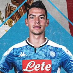 Oficial: Hirving Lozano es nuevo jugador del Nápoles