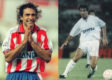 Esnaider jugó en el Real Madrid entre 1990 y 1993 además de la temporada 95/96. En el Atlético de Madrid jugó la temporada siguiente, la 96/97.