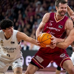 Resumen del Hiopos Lleida vs Real Madrid , jornada 11 de la Liga Endesa