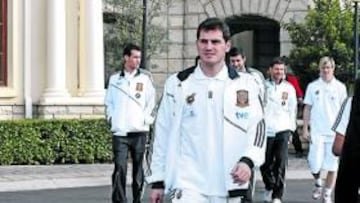 <b>TRANQUILO. </b>Casillas quiere seguir en el Madrid muchos años.