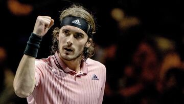 Tsitsipas y Auger cumplen: a semifinales en Róterdam