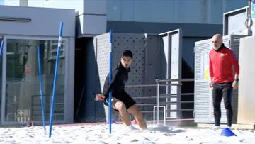 Luis Suárez sigue recuperándose de sus molestias musculares