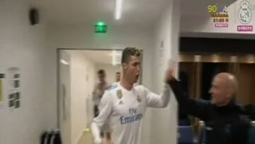 Gritos y más gritos: el festejo del Madrid... ¡ojo a Cristiano!