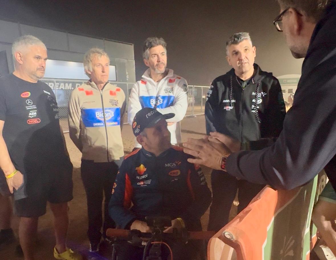 Jubany, Calleja o Esteve protestan a la FIA en el Dakar.