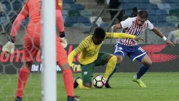 Sud¨¢frica 1-1 Paraguay: resumen, goles y resultado