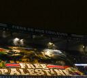 Lío en el PSG por el tifo pro Palestina