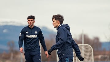 Denis Suárez en Ibaia.