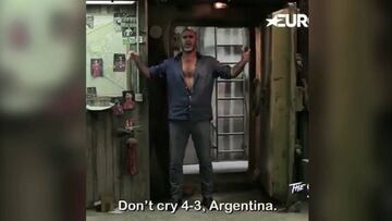 ?Lo m芍s viral! Cantona se burl車 de Argentina y alab車 a Mbapp谷