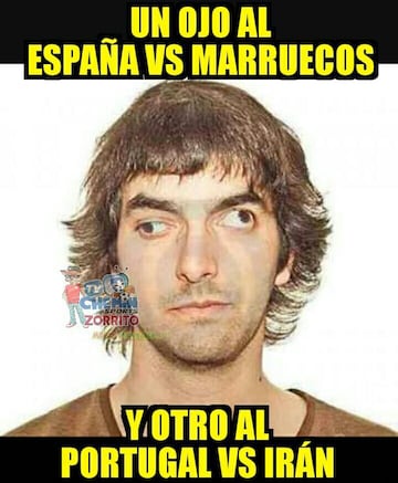 Los memes del empate entre España y Marruecos