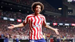 Axel Witsel, durante el Atlético-Celta