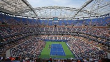 IMPRESIONANTE. La estructura ya cubre las gradas de la Arthur Ashe, y en 2016 un techo retr&aacute;ctil permitir&aacute; cerrarla en siete minutos. 
 