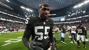 ¿Por qué no está Chandler Jones con los Las Vegas Raiders? ¿Jugará el domingo contra los Steelers?