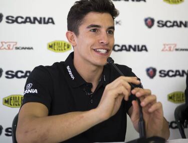 Marc Márquez ya descarta a Rossi de la pelea por el título