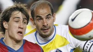 <b>SIN GOL.</b> No pudo Bojan seguir con su racha goleadora de los últimos encuentros y su equipo lo notó.