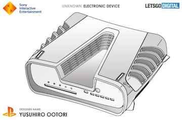 As&iacute; luc&iacute;a el PS5 Dev Kit en bocetos en verano de 2019.