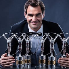 Federer se corona en los Laureus y Sergio gana como ‘Revelación’