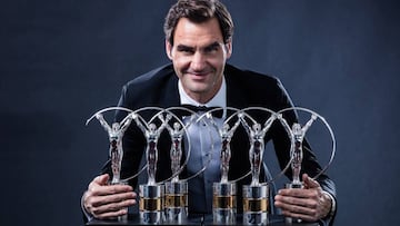 Roger Federer se corona en los Premios Laureus