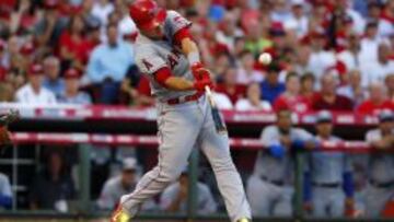 El jugador de Los &Aacute;ngeles Angels, Mike Trout, inicia el All-Star con un home run.