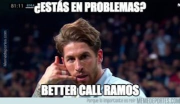 Los memes del Real Madrid-Betis: Sergio Ramos el héroe y Keylor Navas en el ojo del huracán