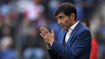 Marcelino no se sentará en el banquillo contra el Barcelona