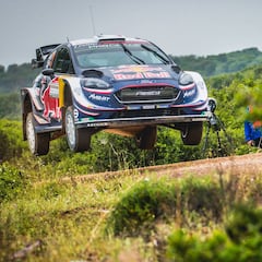 Ogier: primer líder en Cerdeña