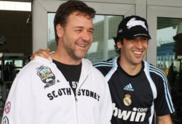 Russell Crowe con Raúl