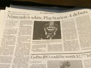 Un medio presenta la "PS4 blanca de Nintendo"