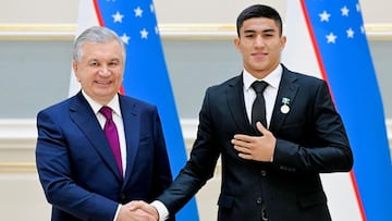 Asadkhuja Muydinkhujaev, rival uzbeko de Marco Alonso Verde por el oro olímpico