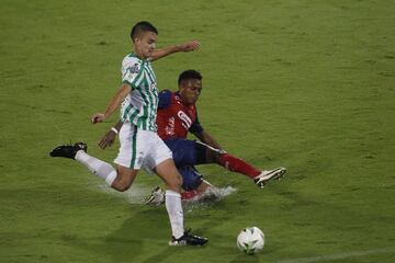 Atlético Nacional enfrentó al Deportivo Independiente Medellín en una edición más del clásico paisa en la fecha catorce de la Liga BetPlay en el Atanasio