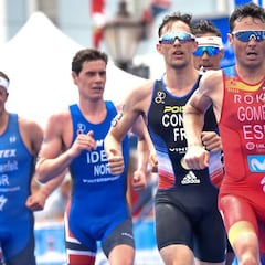 Mola, Alarza y Gómez Noya, a por Vincent Luis en Yokohama