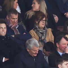 Tom Brady watches Ronaldo hat-trick at Old Trafford in Man Utd - Tottenham Hotspur