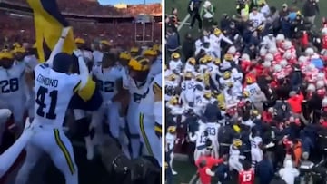 Ohio State vs. Michigan: chaos unleashed as flag provocation sparks brutal brawl