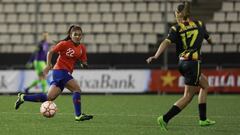 Cataluña 0 - Chile 0: La Roja femenina cae camino al Mundial