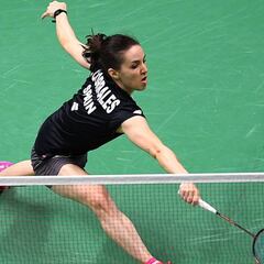 Corrales cae en primera ronda y Carolina Marín ya tiene rival