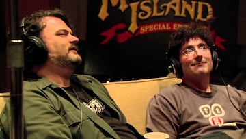 Tim Schafer y Ron Gilbert, un dúo incomparable.