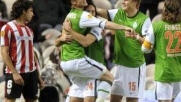 Contundente victoria del Werder en San Mamés