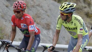 Crítica de Contador a la forma de correr de Nairo Quintana